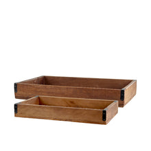 Cargar imagen en el visor de la galería, Set 2 bandejas rectangulares M