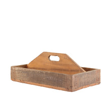 Cargar imagen en el visor de la galería, Caja de madera con mango