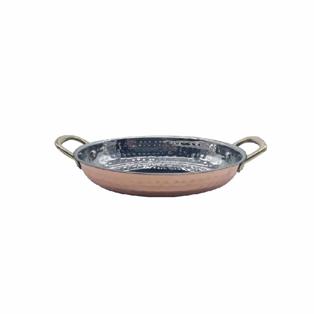 Paila ovalada de cobre 500ml