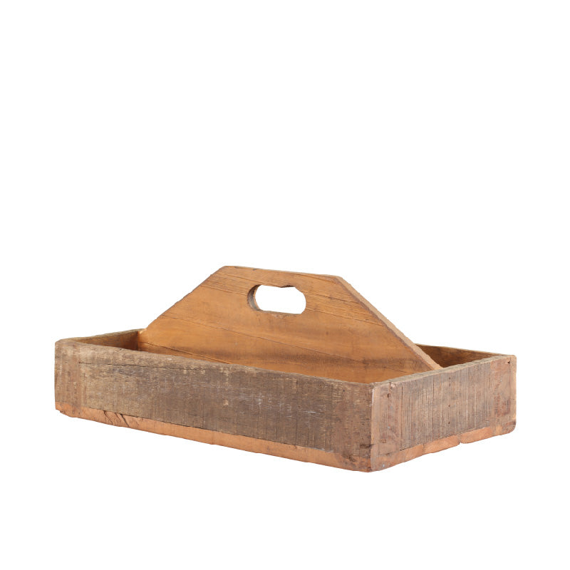 Caja de madera con mango