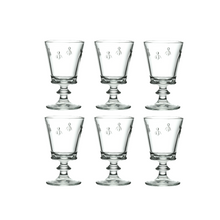 Cargar imagen en el visor de la galería, Set 6 copas de vino Abeja
