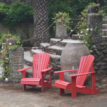 Cargar imagen en el visor de la galería, Silla Adirondack Roja
